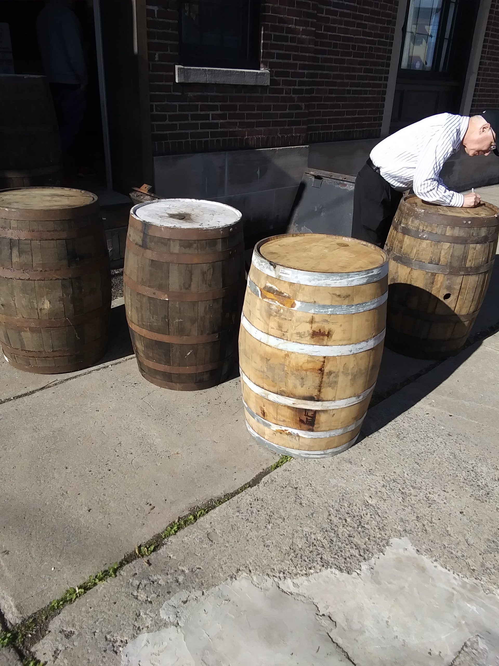 Barrels In Distilling